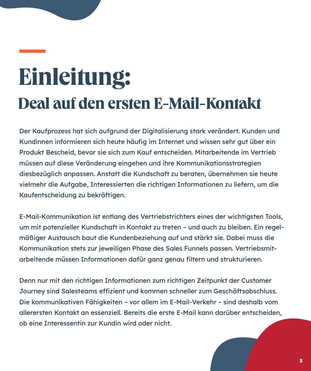 EMailGuide für den Vertrieb